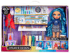 Rainbow High Dream & Design Fashion Studio Playset - Fashion Design Playset with Blue Skyler Bradshaw Doll and Easy No-Sew Fashion Kit - Ideal for Kids Ages 4-12 and Collectors