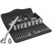 8100 SB 7 Zyklop Metal Push Ratchet & Socket Set of 29 Metric 3/8in Drive