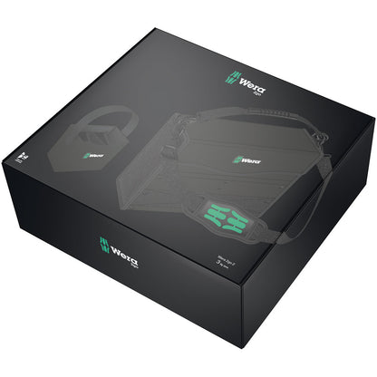 Wera 2go 2 Tool Container Set, 3PC, 05004351001 & 2go 7 High Tool Box 100 x 105 x 300 mm, 05004356001