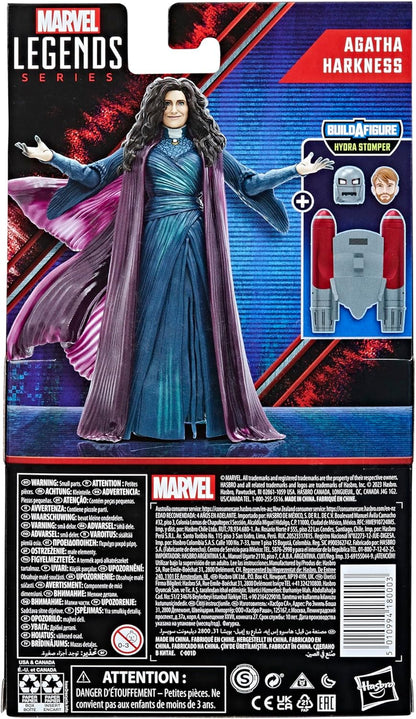 Marvel Legends Series Agatha Harkness, WandaVision Collectible 6-Inch Action Figures, Ages 4 and Up