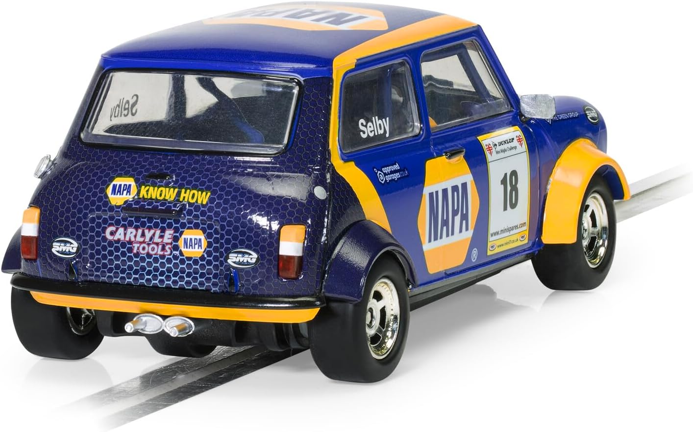 Scalextric C4414 Mini Miglia-NAPA-Lewis Selby 2021 1:32 Scale car for Race Track