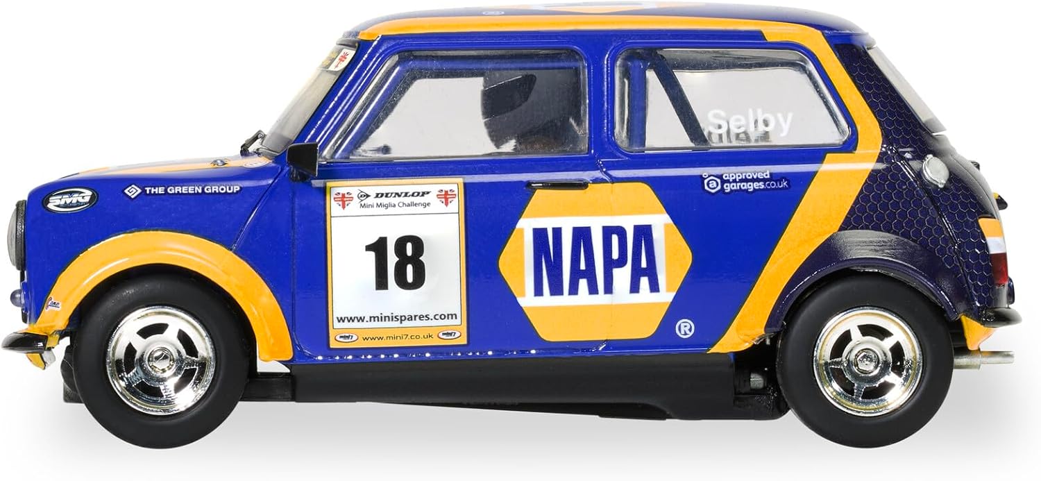 Scalextric C4414 Mini Miglia-NAPA-Lewis Selby 2021 1:32 Scale car for Race Track