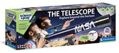 Clementoni- Science & Play Lab: NASA Telescope, Kids Astronomy Telescope, Up to 300x Magnification, Educational Space Explorer Toy for Kids (8+ Years