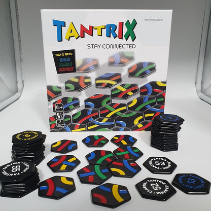 Coiledspring Games | Tantrix Game Box | Strategy Game | Ages 6+ | 1-6 Players | 30 Minutes Playing Time