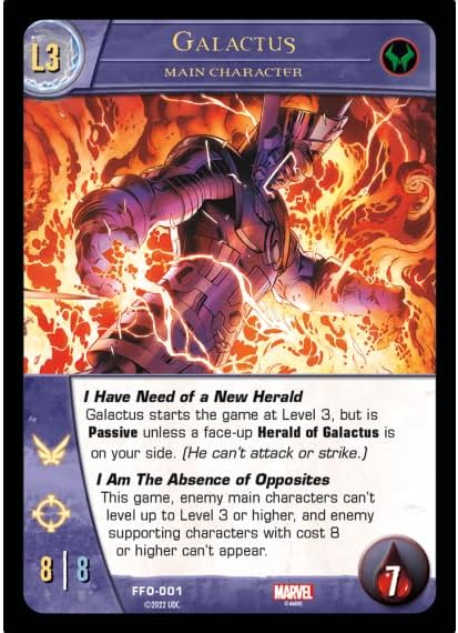 Upper Deck VS System: 2PCG: Marvel: Frightful Foes