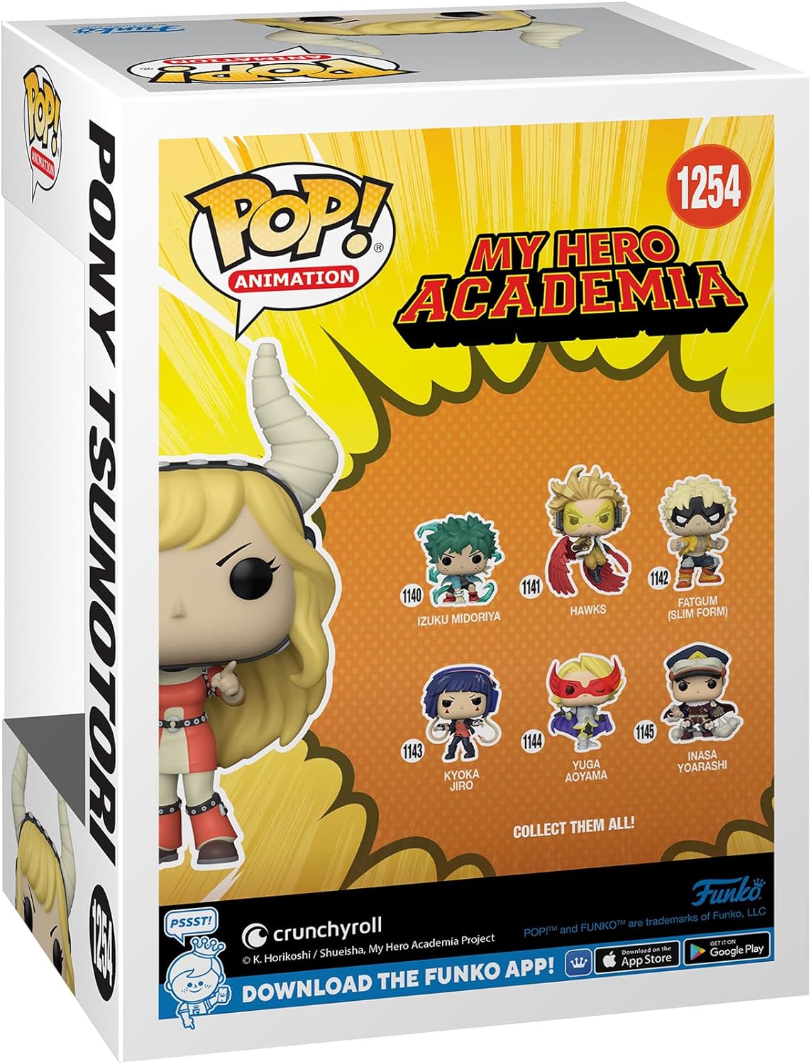 Funko POP! Animation: My Hero Academia (MHA) 1B - Pony Tsunotori - My Hero Academia And 2 - Figura in Vinile da Collezione - Idea Regalo - Merchandising Ufficiale - Giocattoli per Bambini e Adulti