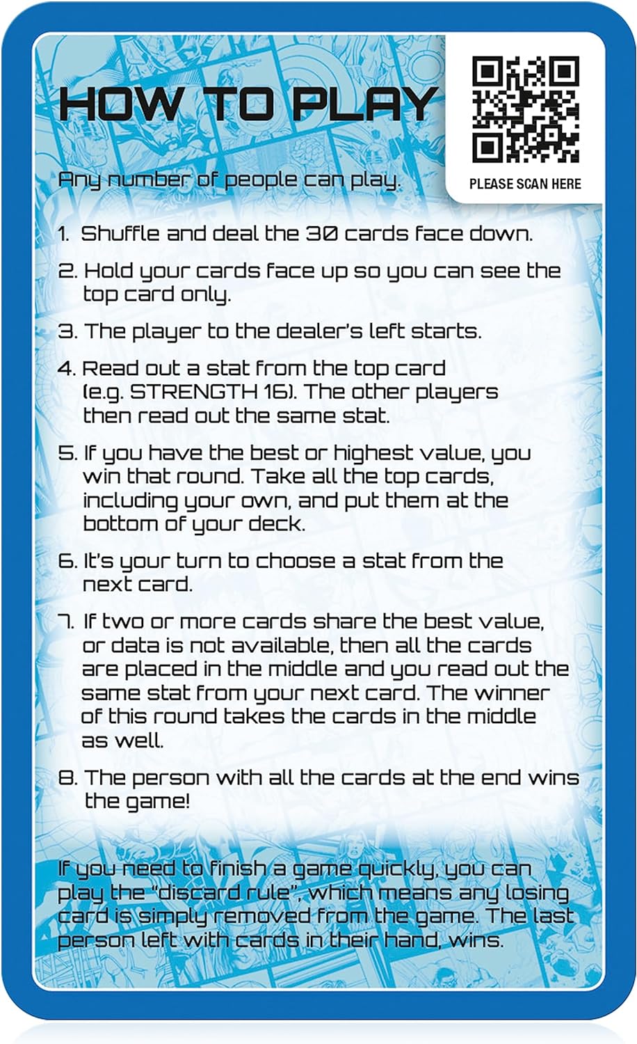 Top Trumps Specials Marvel Universe 2 Card Game, Play with Sam Wilson as Captain America, Miles Morales, Black Widow and Hawkeye, educational gift for ages 8 plus