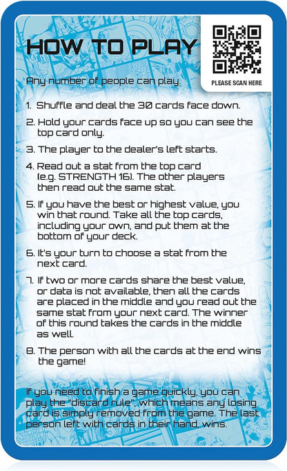 Top Trumps Specials Marvel Universe 2 Card Game, Play with Sam Wilson as Captain America, Miles Morales, Black Widow and Hawkeye, educational gift for ages 8 plus