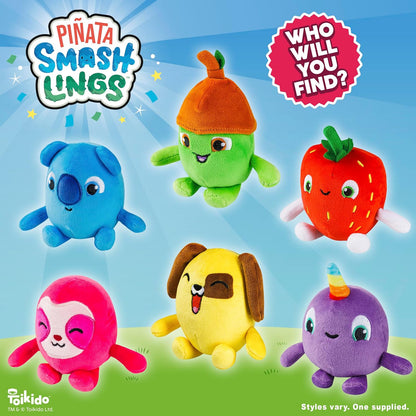 Pinata Smashlings Caja Sorpresa de Peluche Roblox, Juguetes Blandos, Juguete Oficial de Toikido. Los Estilos varían, se suministra al Azar, Color Blanco