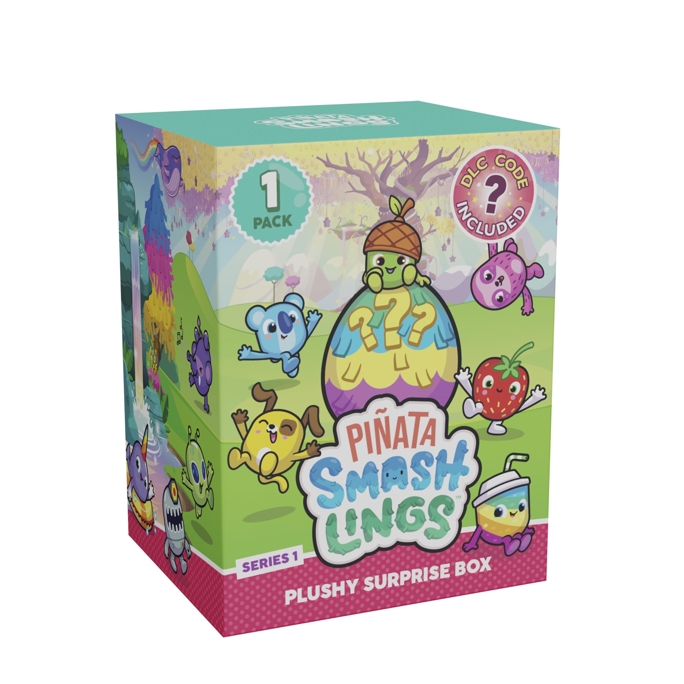 Pinata Smashlings Caja Sorpresa de Peluche Roblox, Juguetes Blandos, Juguete Oficial de Toikido. Los Estilos varían, se suministra al Azar, Color Blanco