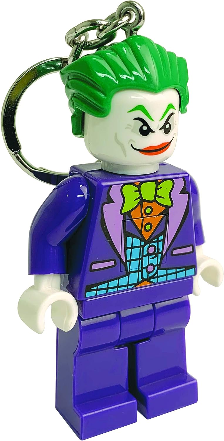 LEGO DC Super Heroes Keychain Light - The Joker - 3 Inch Tall Figure (KE30AH