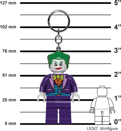 LEGO DC Super Heroes Keychain Light - The Joker - 3 Inch Tall Figure (KE30AH