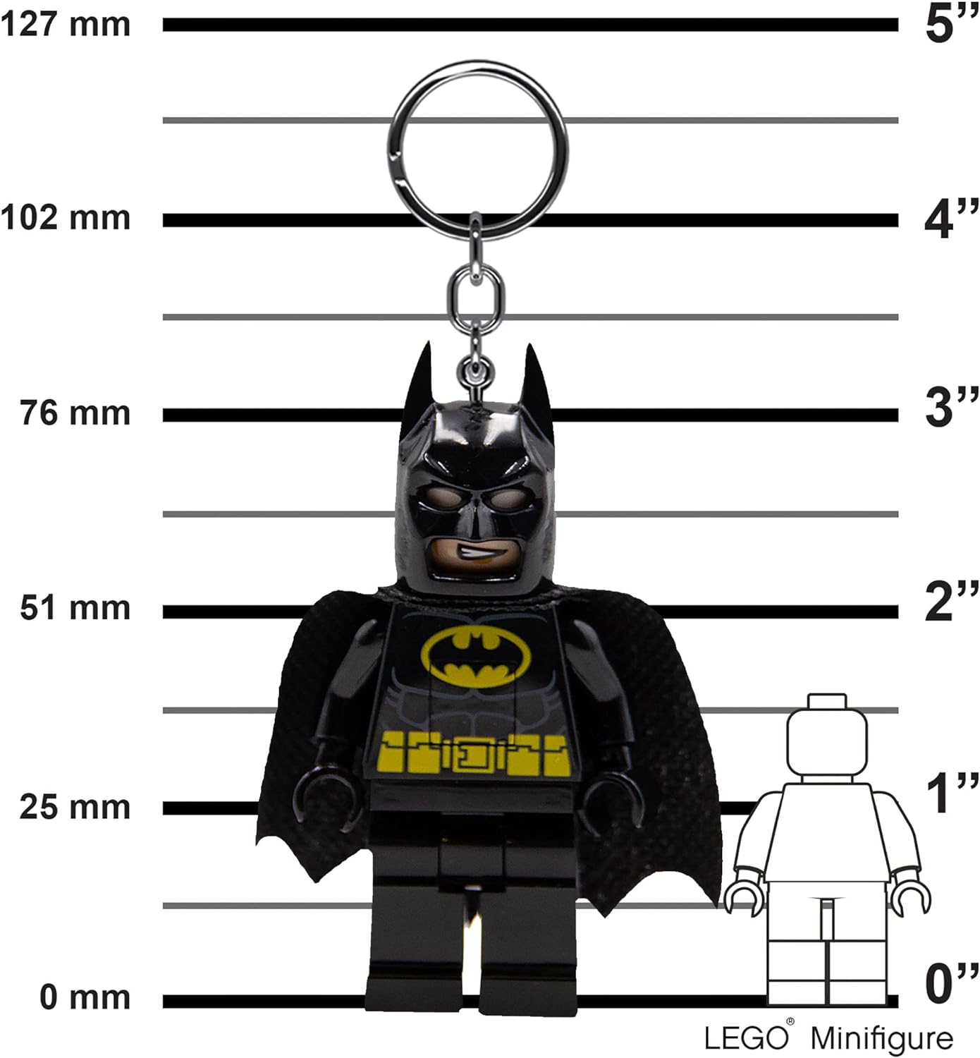 Lego DC Super Heroes Keychain Light - Batman - 3 Inch Tall Figure (KE26H