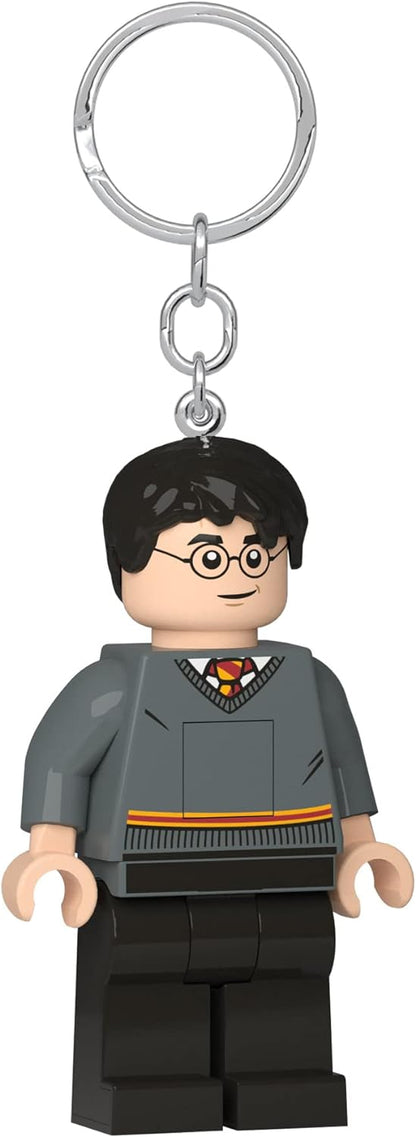 LEGO Harry Potter Keychain Light - Harry Potter - 3 Inch Tall Figure (KE201), Grey, S