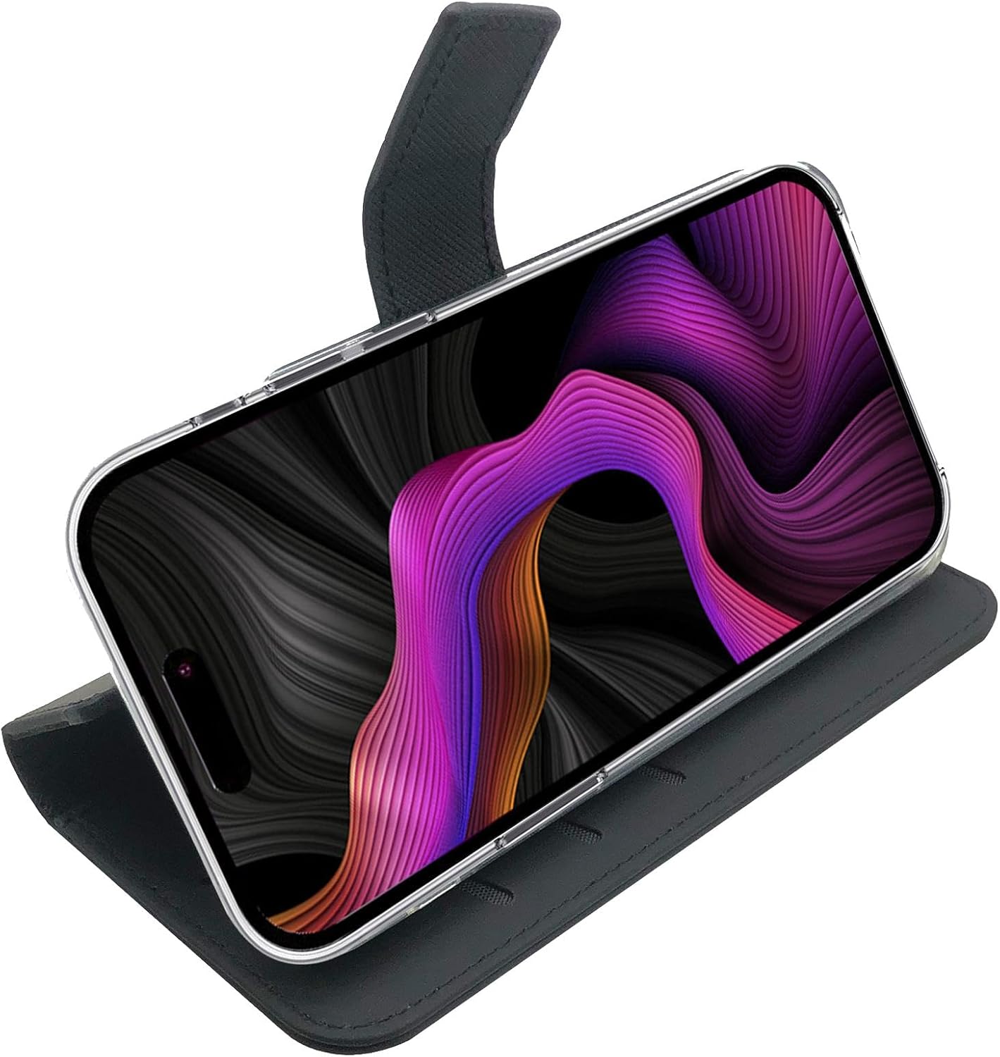 Wally Case Iphone 15 Plus Bk