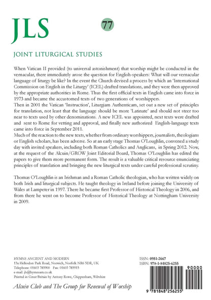 Joint LIturgical Studies 77