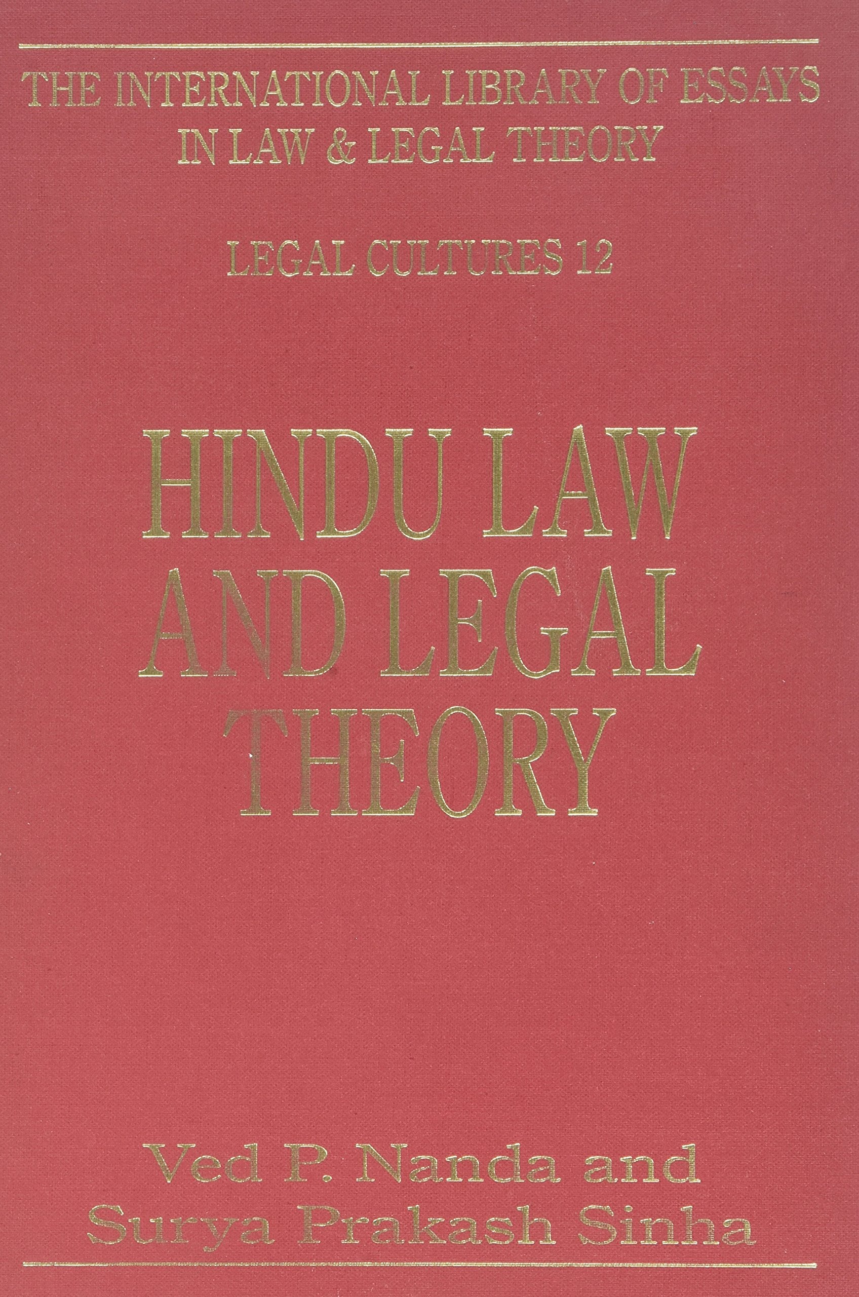 Hindu Law and Legal Theory