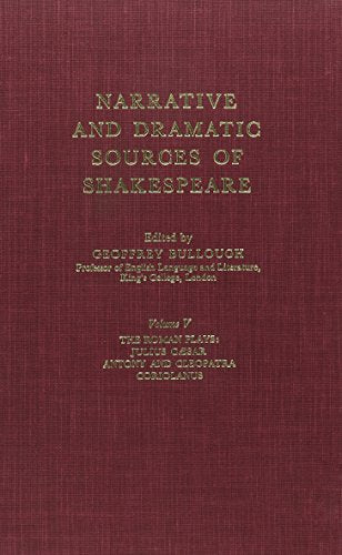 Narrative and Dramatic Sources of Shakespeare