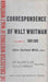 The Correspondence of Walt Whitman (Vol. 5)