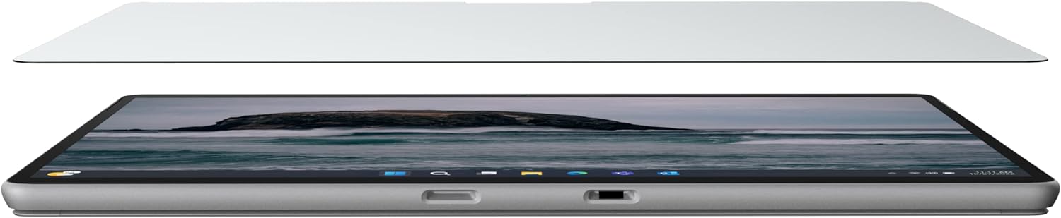 URBAN ARMOR GEAR UAG Designed for Surface Pro 9 Glass Shield Plus Clear 9H Strengthened Tempered Glass Bubble Free