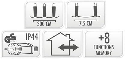 Led Verlichting 480 Led Extra Warm White