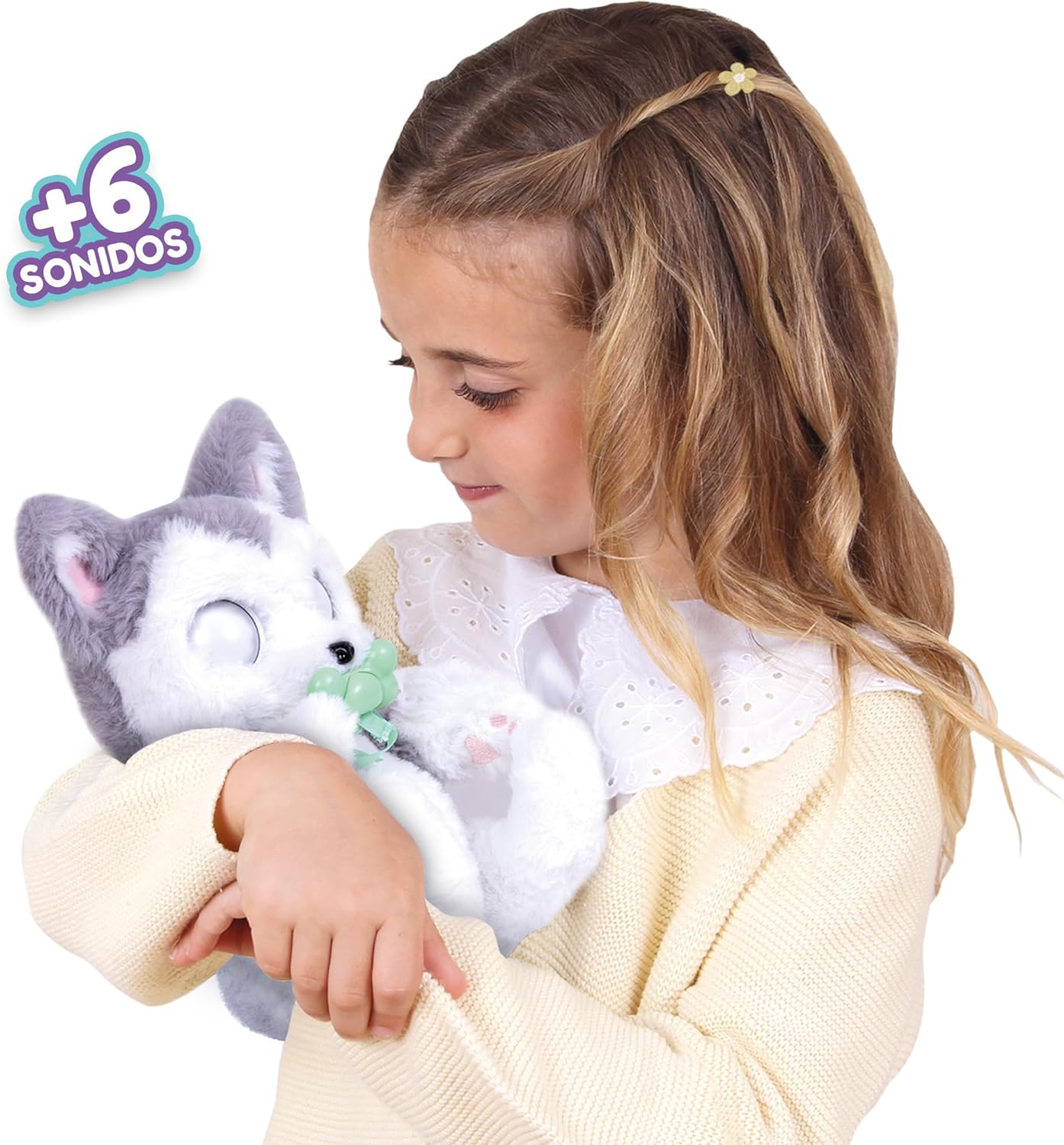 BABY PAWS 917644 Pets Doll, Berry