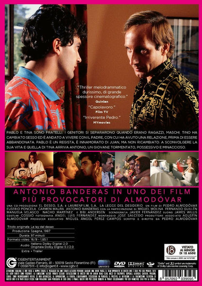Legge Del Desiderio (La) - (Italian Import)