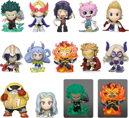 Funko Mystery Mini - My Hero Academia (MHA) - (MHA) - 1 Of 12 To Collect - Styles Vary- Figura in Vinile da Collezione - Idea Regalo - Merchandising Ufficiale - Giocattoli per Bambini e Adulti