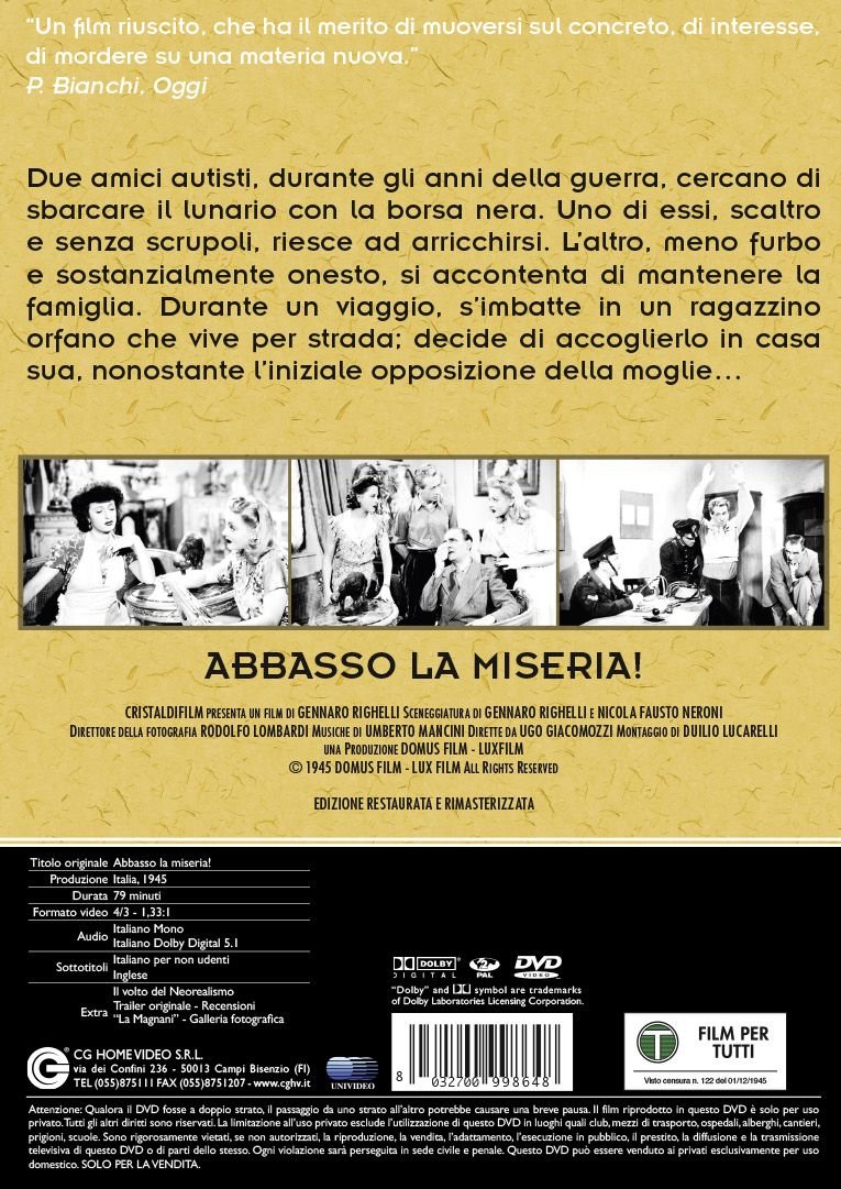 Abbasso La Miseria