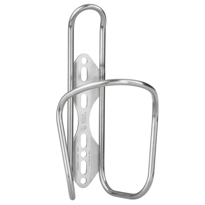 Wolf Tooth Stainless Morse Steel Bottle Cage Silver One Size