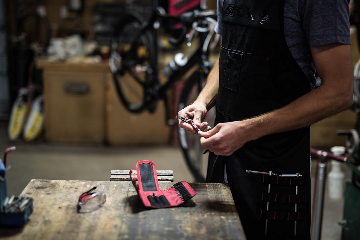 Silca T Ratchet And Torque Kit Red / One Size, Red (One Size)