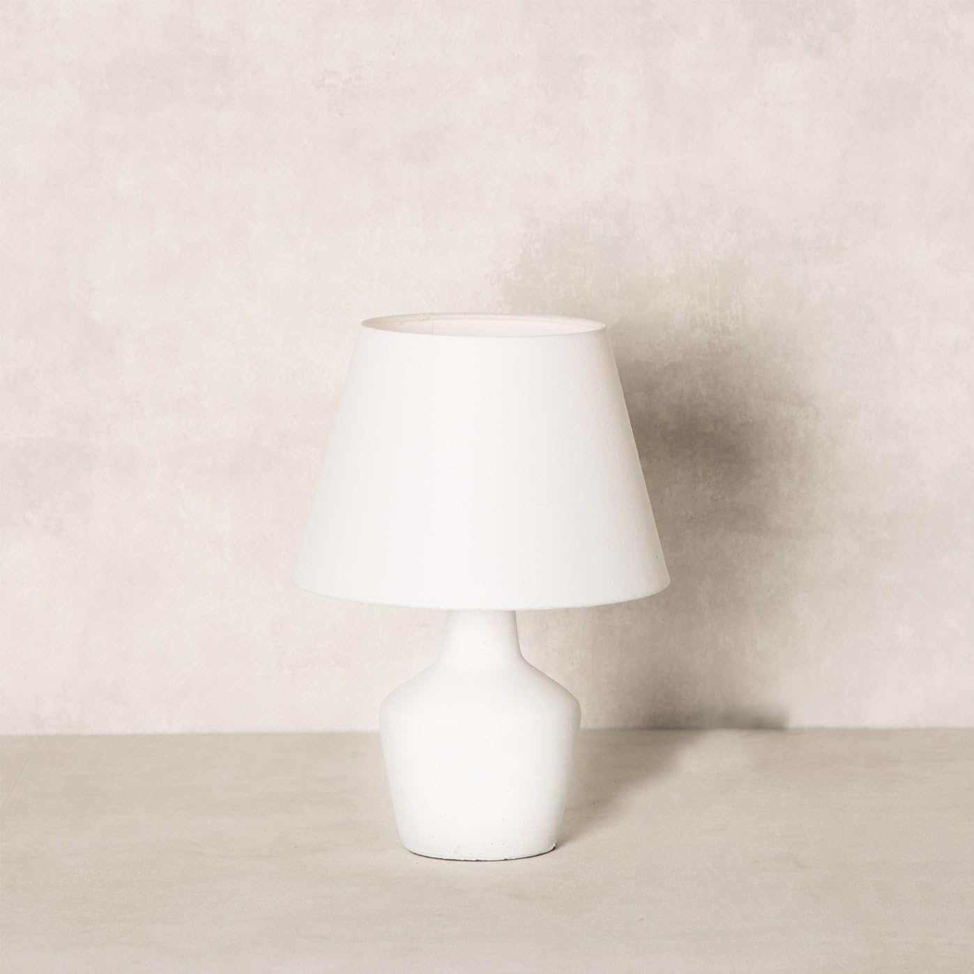 belssia Lamp Bedside Table with Screen Modern 23 x 23 cm