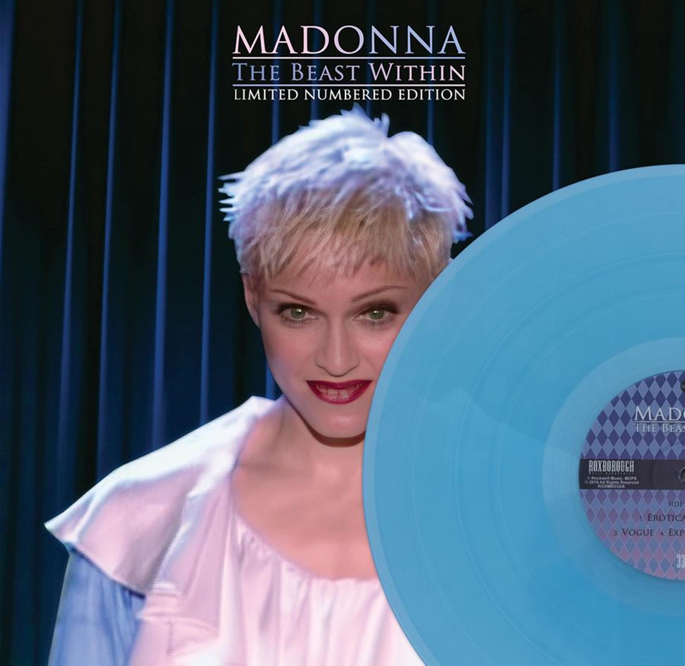 Madonna - The Beast Within (Blue Vinyl Lp 2023, Ltd Numbered, Alternate Sleeve)