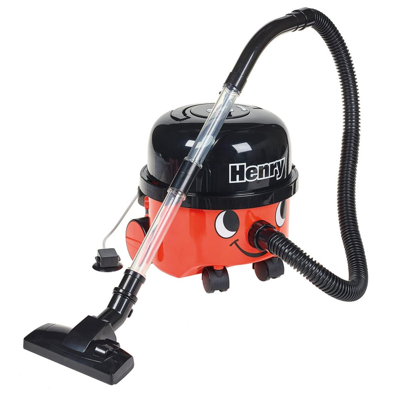 Casdon Henry Vacuum Cleaner. Toy Vacuum Cleaner For Children Aged 3+. Looks And Works Just Like The Real Thing Single( 23.2 x 21.2 x 22.8 cm