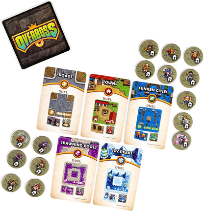 Overboss Duel by Brotherwise Games, Strategy Board Game