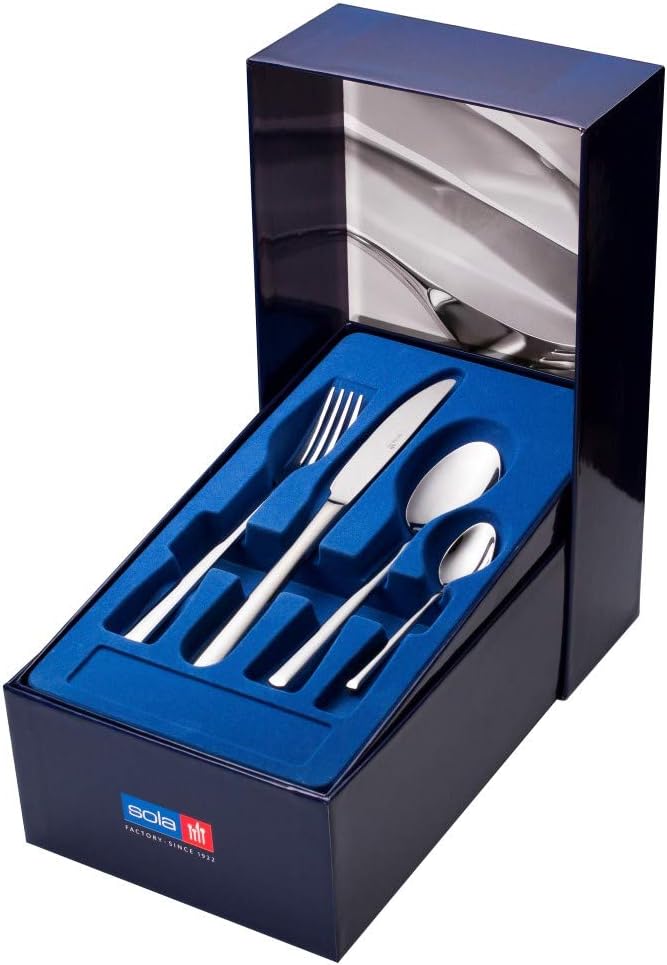 Sola Luxor Cutlery Set - 6 persons - 24 pieces - High quality stainless steel 6 Personen - 24 Delig