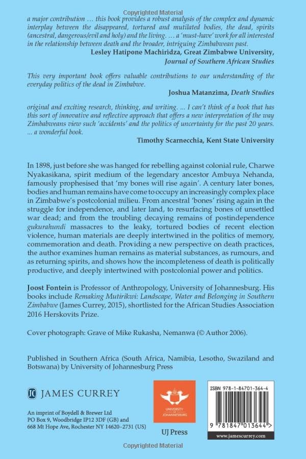 The Politics of the Dead in Zimbabwe 2000-2020