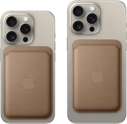 Apple - Wallet For Mobile Phone / Credit Card - Magsafe Compatibility - Microtwill, Finewoven - Taupe - For Iphone 12, 1