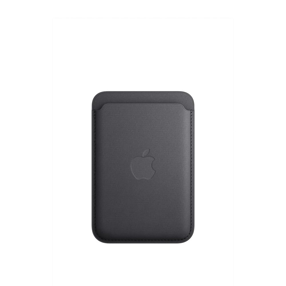 Apple - Wallet For Mobile Phone / Credit Card - Magsafe Compatibility - Finewoven - Black
