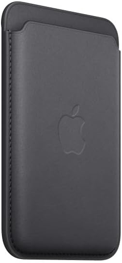 Apple - Wallet For Mobile Phone / Credit Card - Magsafe Compatibility - Finewoven - Black