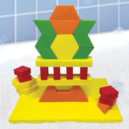 BathBlocks STEM Discovery Blocks Bathtub, Gold, Caseometry Upgraded Light-up Toy 900