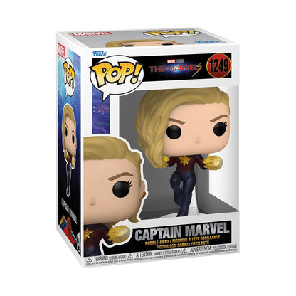 Funko POP! Vinyl: The Marvels - Captain Marvel - Collectable Vinyl Figure - Gift Idea - Official Merchandise - Toys for Kids & Adults - Movies Fans - Model Figure for Collectors and Display
