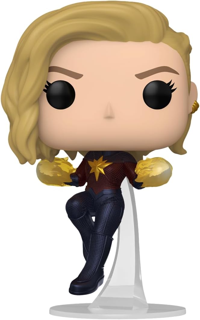 Funko POP! Vinyl: The Marvels - Captain Marvel - Collectable Vinyl Figure - Gift Idea - Official Merchandise - Toys for Kids & Adults - Movies Fans - Model Figure for Collectors and Display