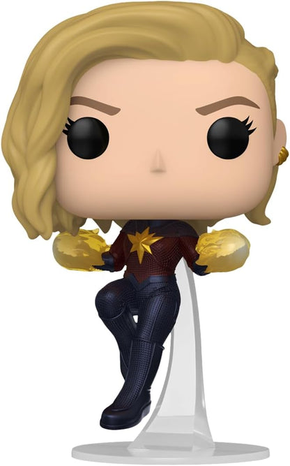 Funko POP! Vinyl: The Marvels - Captain Marvel - Collectable Vinyl Figure - Gift Idea - Official Merchandise - Toys for Kids & Adults - Movies Fans - Model Figure for Collectors and Display