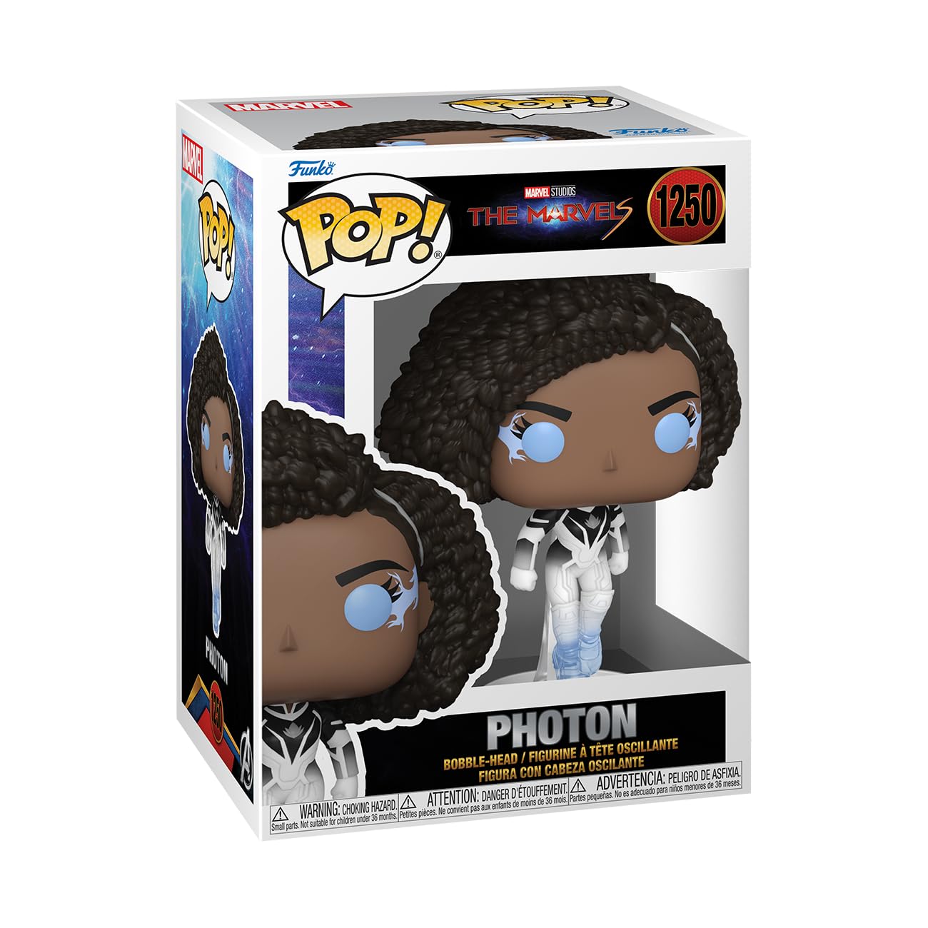 Funko POP! Vinyl: The Marvels - Photon - Collectable Vinyl Figure - Gift Idea - Official Merchandise - Toys for Kids & Adults - Movies Fans - Model Figure for Collectors and Display