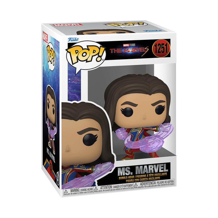 Funko POP! Vinyl: The Marvels - Ms. Marvel - Collectable Vinyl Figure - Gift Idea - Official Merchandise - Toys for Kids & Adults - Movies Fans - Model Figure for Collectors and Display