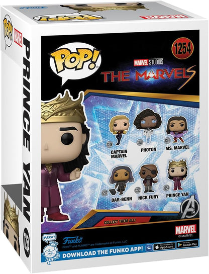 Funko POP! Vinyl: The Marvels - Prince Yan - Collectable Vinyl Figure - Gift Idea - Official Merchandise - Toys for Kids & Adults - Movies Fans - Model Figure for Collectors and Display