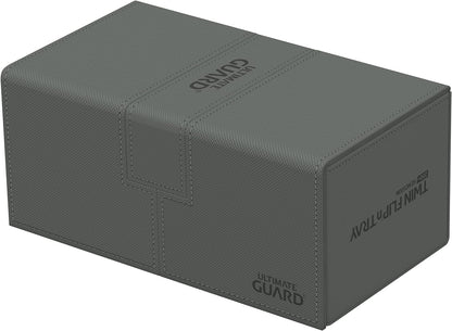 Ultimate Guard Twin Flip`n`Tray 200+ XenoSkin Monocolor Grey