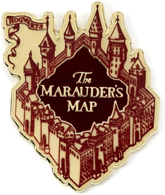 Harry Potter Official Marauders Map Bauble with Pin Badge Inside