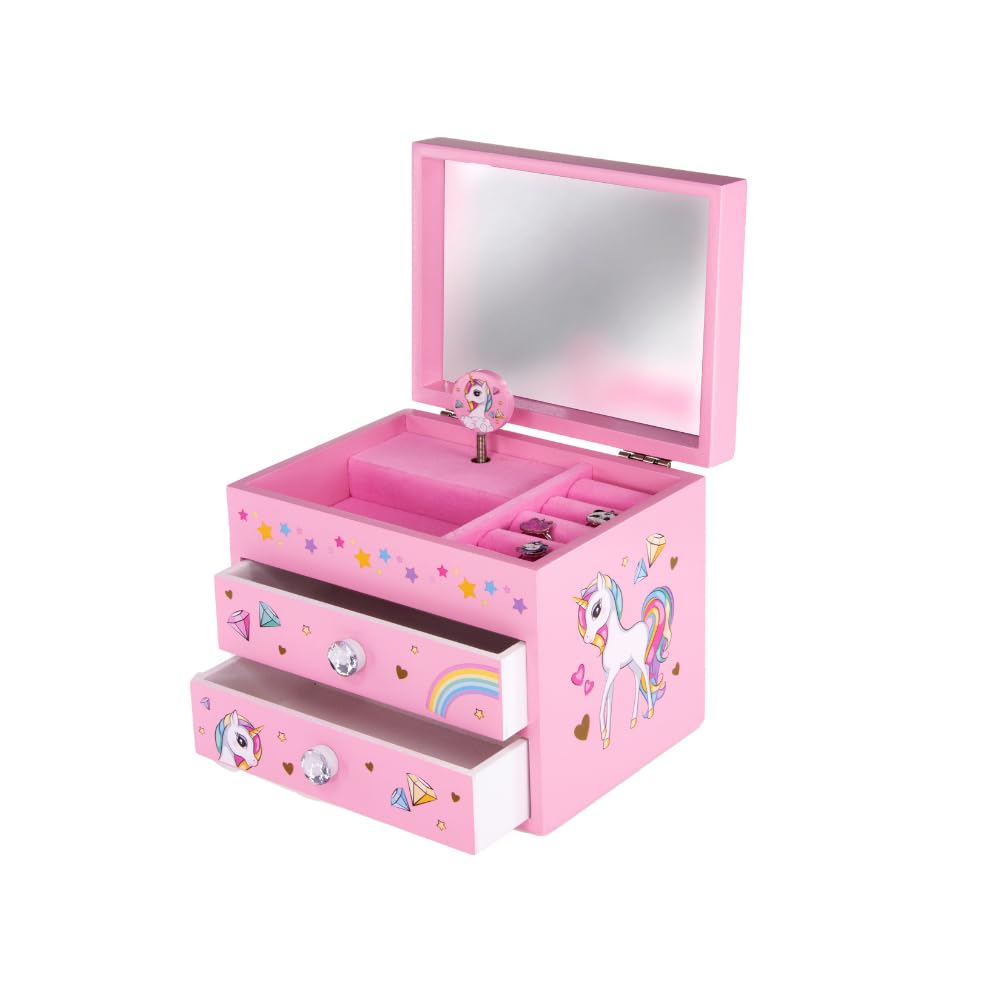 Tinka - Jewelry Box with Music - Unicorn (8-803901